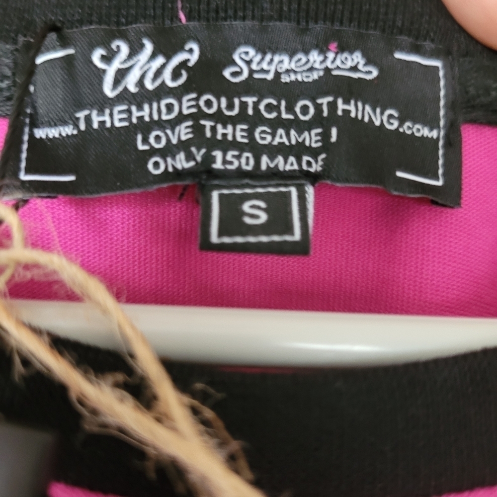 THC x The Superior Shop Memphis Love The Game LS Tee Size S Pink Long Sleeve New - Picture 3 of 9